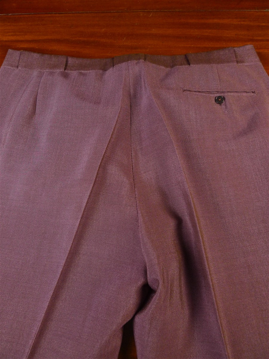 25/0003 wonderful 1973 vintage cyril a castle conduit st savile row bespoke mohair suit w/ paisley linings 42 short to regular