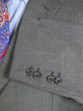 25/0092 near immaculate roderick charles bespoke grey glen check 4-piece wool suit (extra pair trs) 42 short