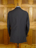 25/0094 anderson & sheppard 2003 savile row bespoke dark navy blue mohair blazer 46-47 regular to long
