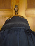 25/0094 anderson & sheppard 2003 savile row bespoke dark navy blue mohair blazer 46-47 regular to long