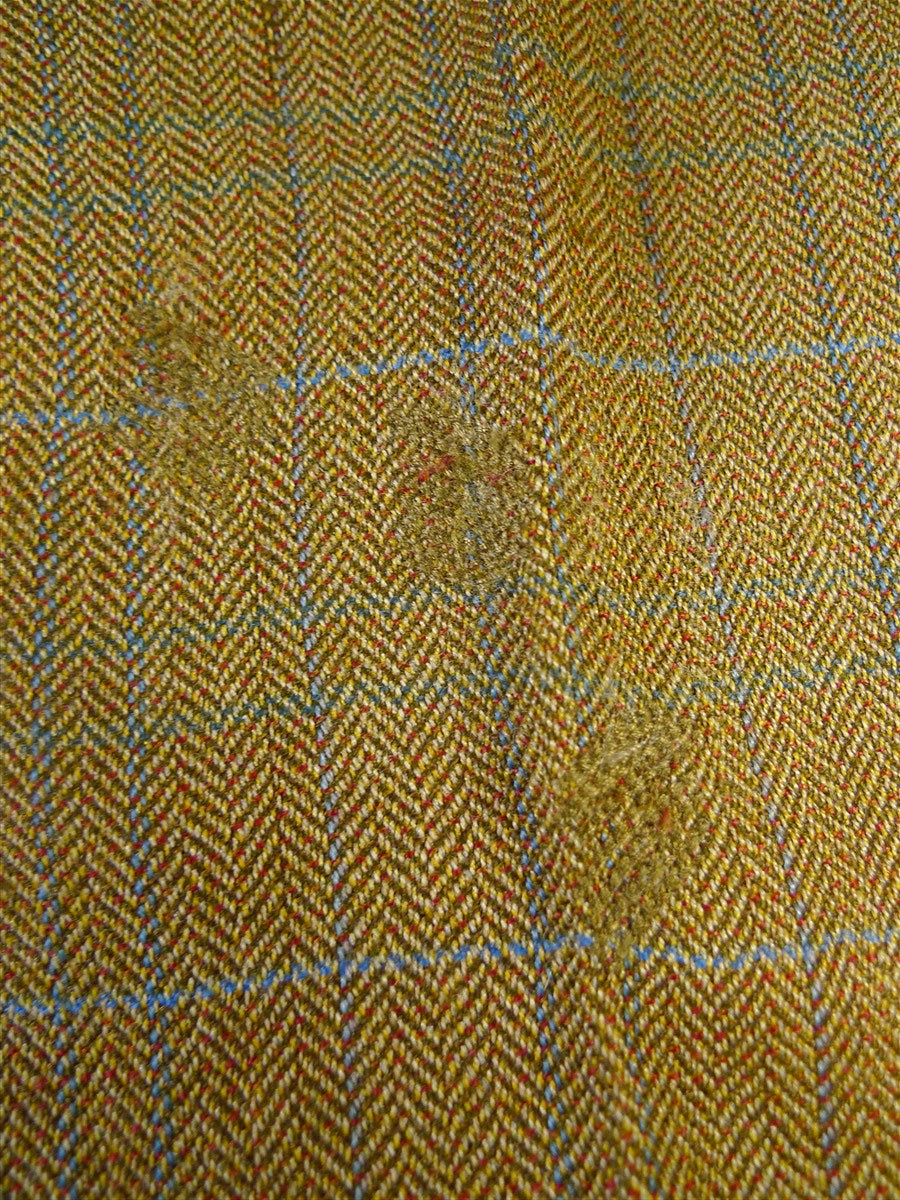 25/0099 bespoke tailored wp check tweed country trouser 42