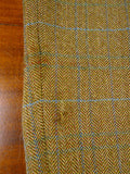25/0099 bespoke tailored wp check tweed country trouser 42