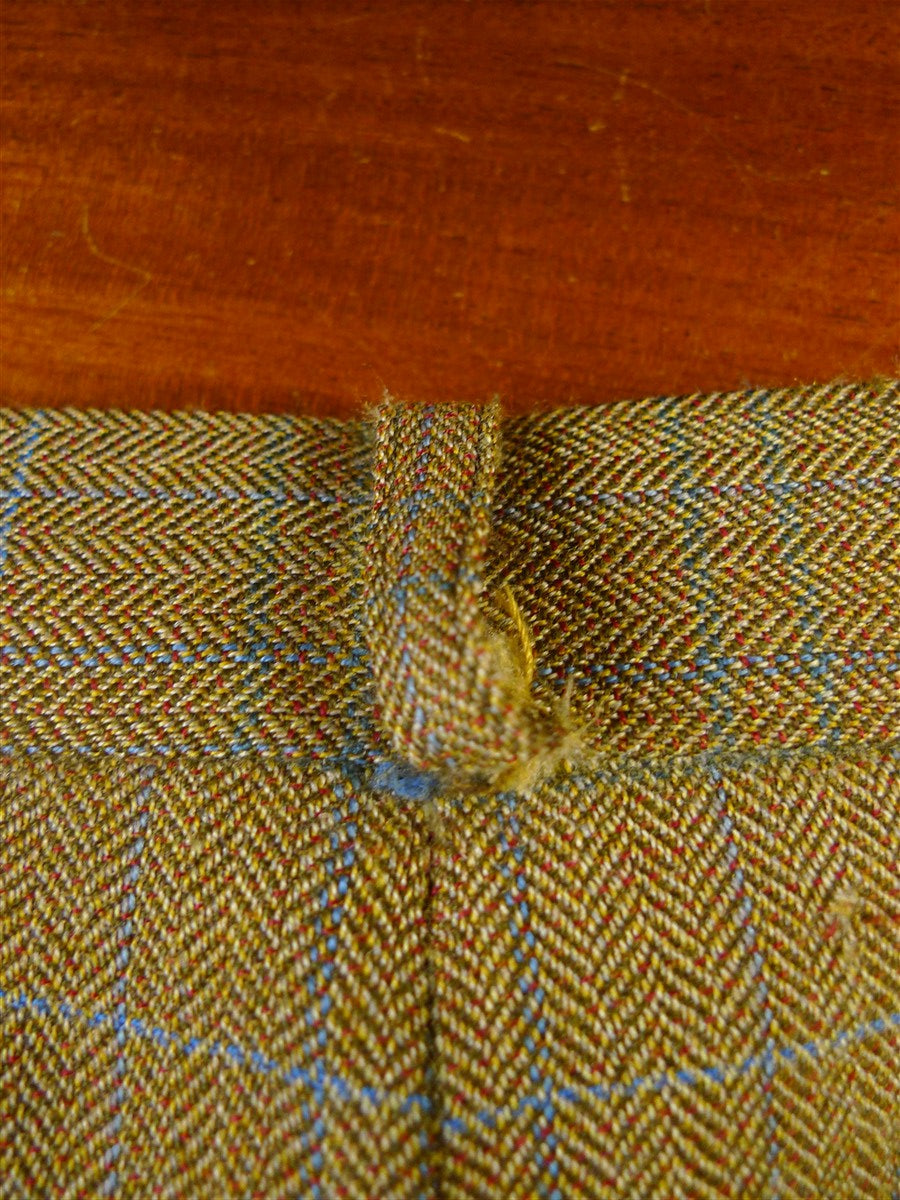 25/0099 bespoke tailored wp check tweed country trouser 42