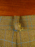25/0099 bespoke tailored wp check tweed country trouser 42
