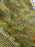 25/0114 anderson & sheppard savile row bespoke green wp check tweed shooting suit 39 short