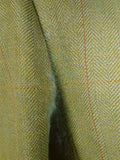 25/0114 anderson & sheppard savile row bespoke green wp check tweed shooting suit 39 short