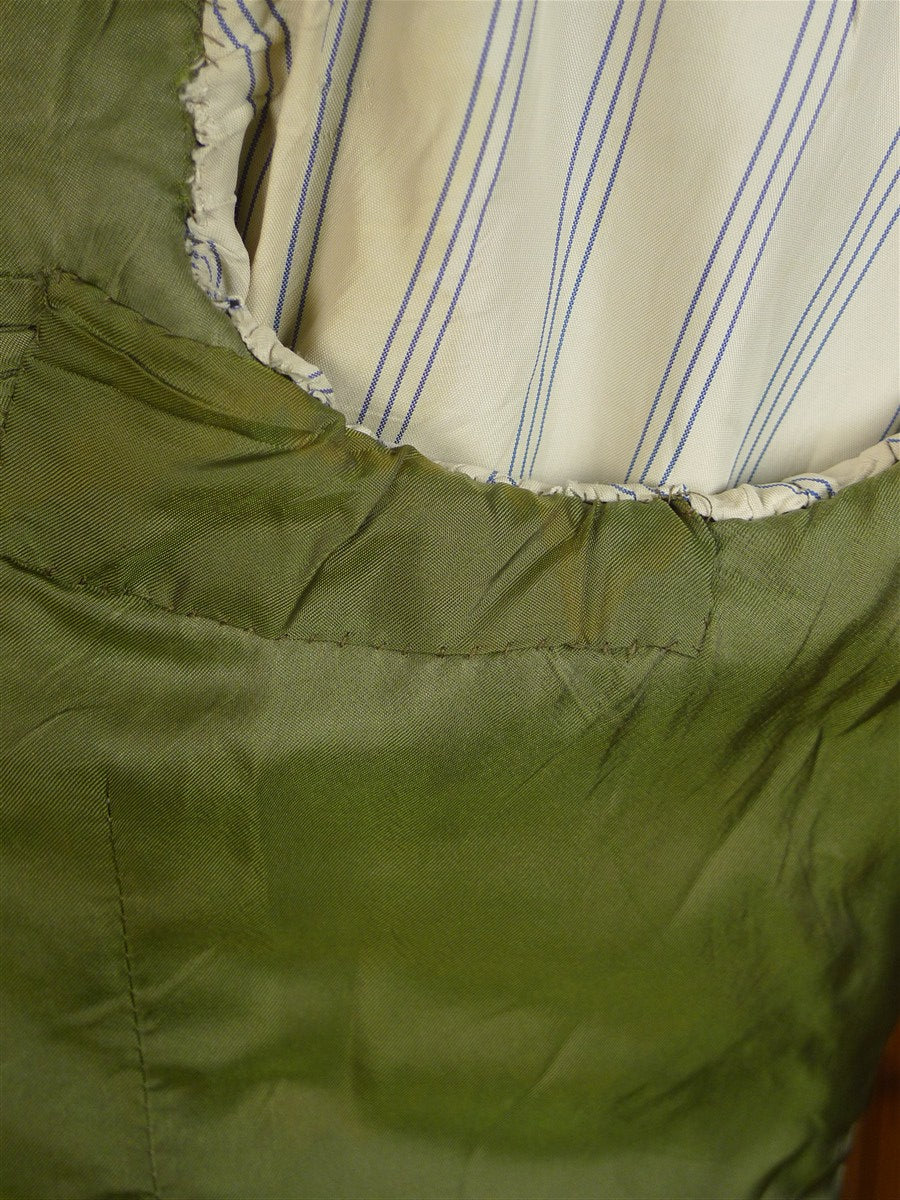 25/0114 anderson & sheppard savile row bespoke green wp check tweed shooting suit 39 short
