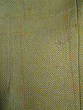 25/0114 anderson & sheppard savile row bespoke green wp check tweed shooting suit 39 short