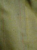 25/0114 anderson & sheppard savile row bespoke green wp check tweed shooting suit 39 short