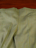25/0114 anderson & sheppard savile row bespoke green wp check tweed shooting suit 39 short