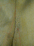 25/0114 anderson & sheppard savile row bespoke green wp check tweed shooting suit 39 short