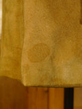 25/0131 genuine 1960s vintage lord john carnaby street tan brown pigskin d/b pea coat jacket 36-37