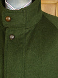 25/0137 near immaculate green loden wool field shooting coat jacket overcoat xxl