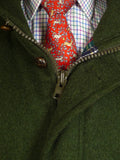 25/0137 near immaculate green loden wool field shooting coat jacket overcoat xxl
