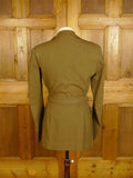 25/0187 vintage meyer & mortimer savile row bespoke coldstream guards british army regimental dress uniform suit w/ belt 36-37 long