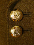 25/0187 vintage meyer & mortimer savile row bespoke coldstream guards british army regimental dress uniform suit w/ belt 36-37 long