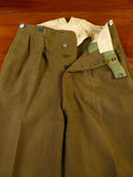 25/0187 vintage meyer & mortimer savile row bespoke coldstream guards british army regimental dress uniform suit w/ belt 36-37 long