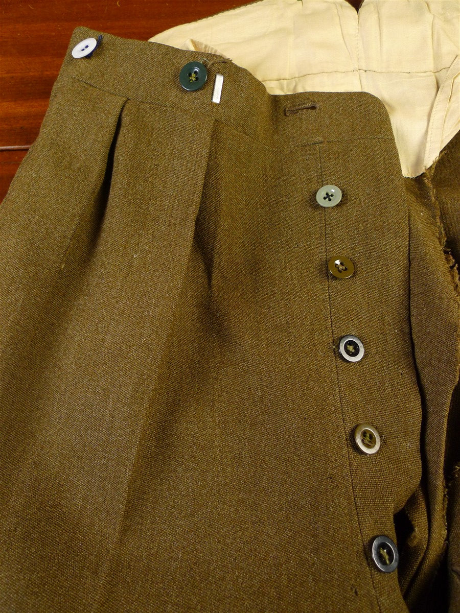 25/0187 vintage meyer & mortimer savile row bespoke coldstream guards british army regimental dress uniform suit w/ belt 36-37 long