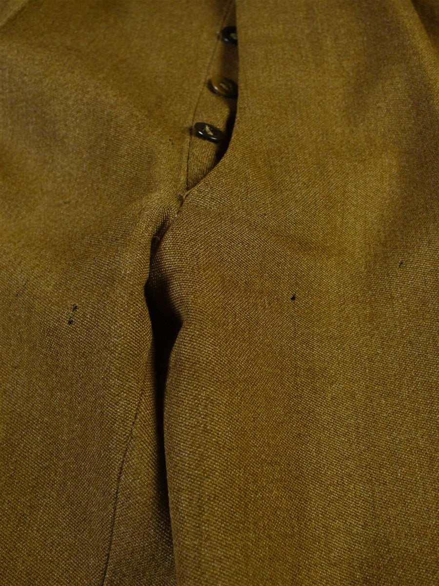 25/0187 vintage meyer & mortimer savile row bespoke coldstream guards british army regimental dress uniform suit w/ belt 36-37 long