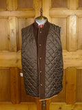 25/0189 glenyon mill 2007 bespoke tan brown houndstooth tweed 4 piece shooting outfit - jkt, shooting gilet, waistcoat, cap - 43-44 long
