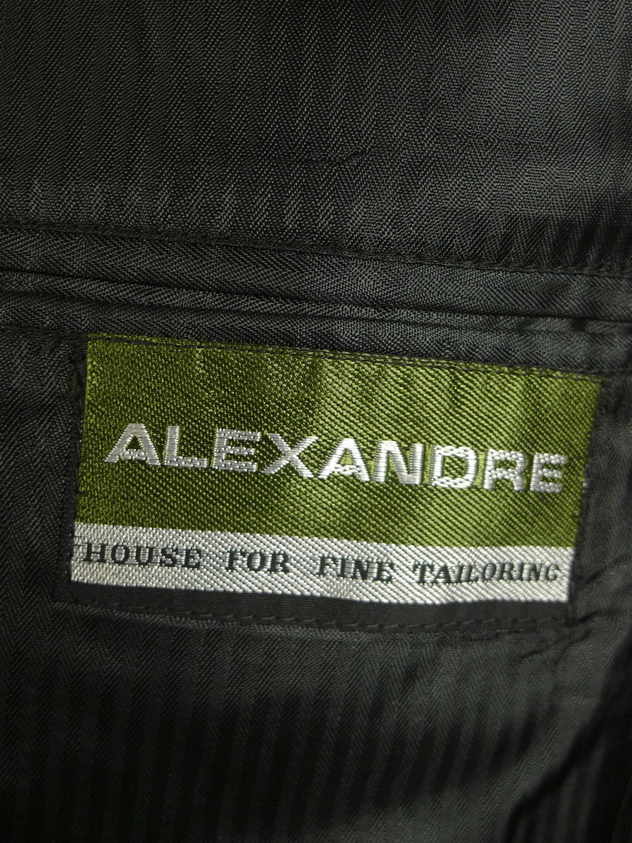 25/0210 genuine BRITISH vintage black worsted blazer w/ RAF tiger sqaudron badge 37-38 short