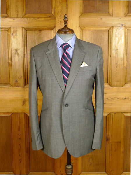 25/0218 immaculate aquascutum luxury wool grey blazer jacket 43 regular