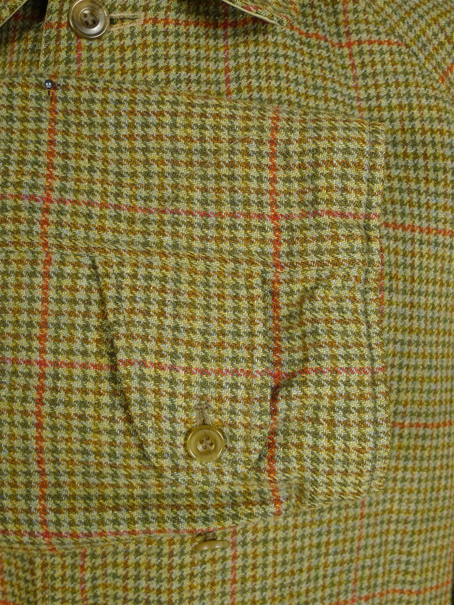 25/0233 fabulous very rare original invertere reversible tweed / cotton raincoat coat mac 46