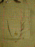 25/0233 fabulous very rare original invertere reversible tweed / cotton raincoat coat mac 46
