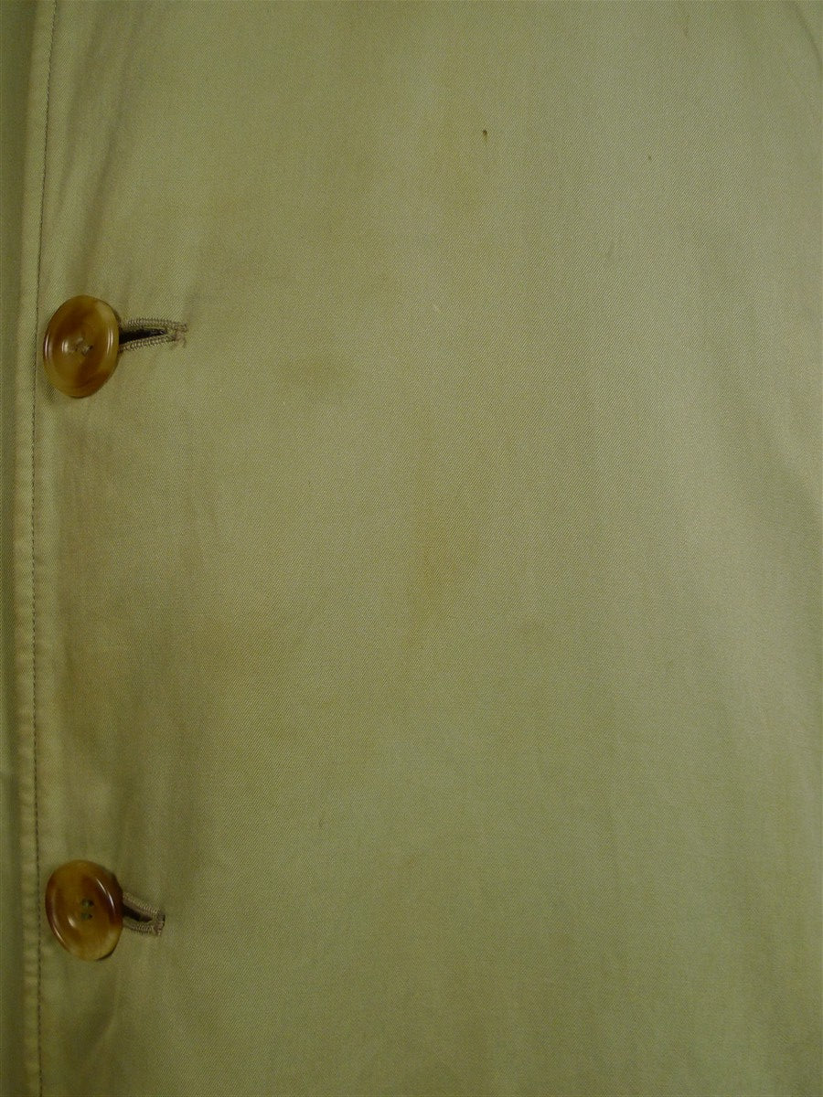 25/0233 fabulous very rare original invertere reversible tweed / cotton raincoat coat mac 46