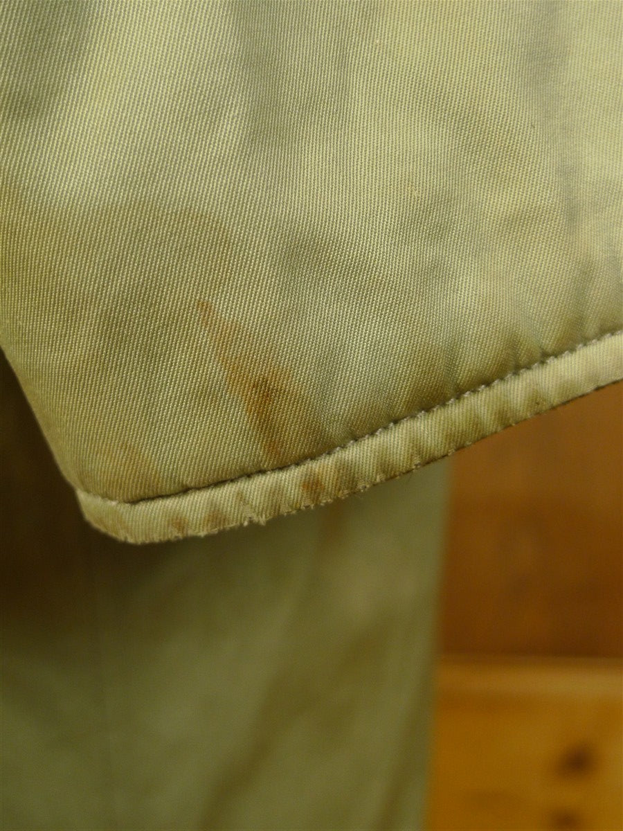 25/0233 fabulous very rare original invertere reversible tweed / cotton raincoat coat mac 46