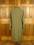 25/0233 fabulous very rare original invertere reversible tweed / cotton raincoat coat mac 46