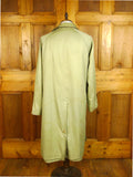 25/0233 fabulous very rare original invertere reversible tweed / cotton raincoat coat mac 46