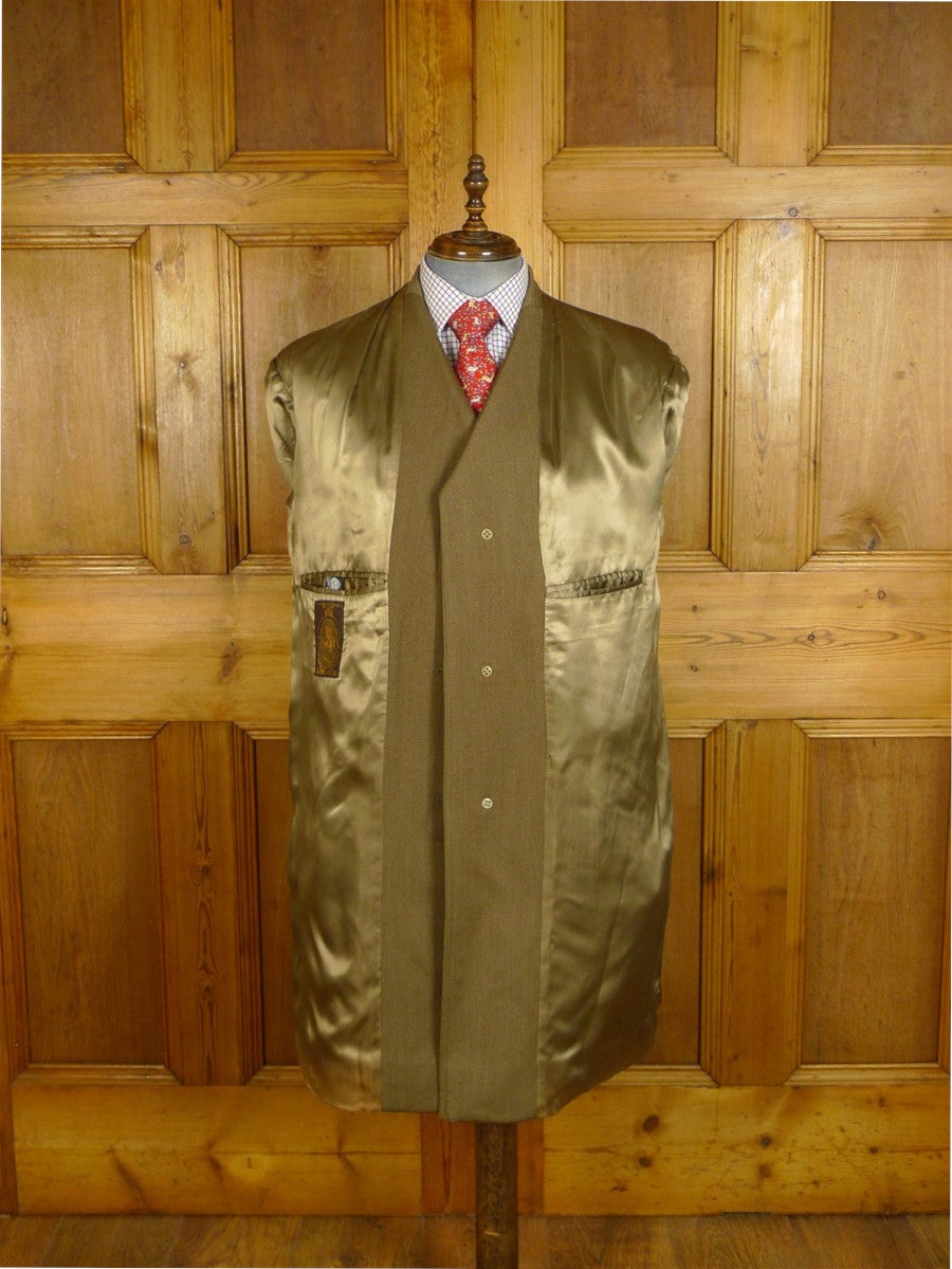 25/0247 cordings of piccadilly stone venetian wool covert coat overcoat 42 regular to long