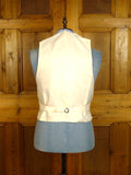 25/0261 near immaculate hackett 'white label' all silk embroidered d/b morning coat vest 42