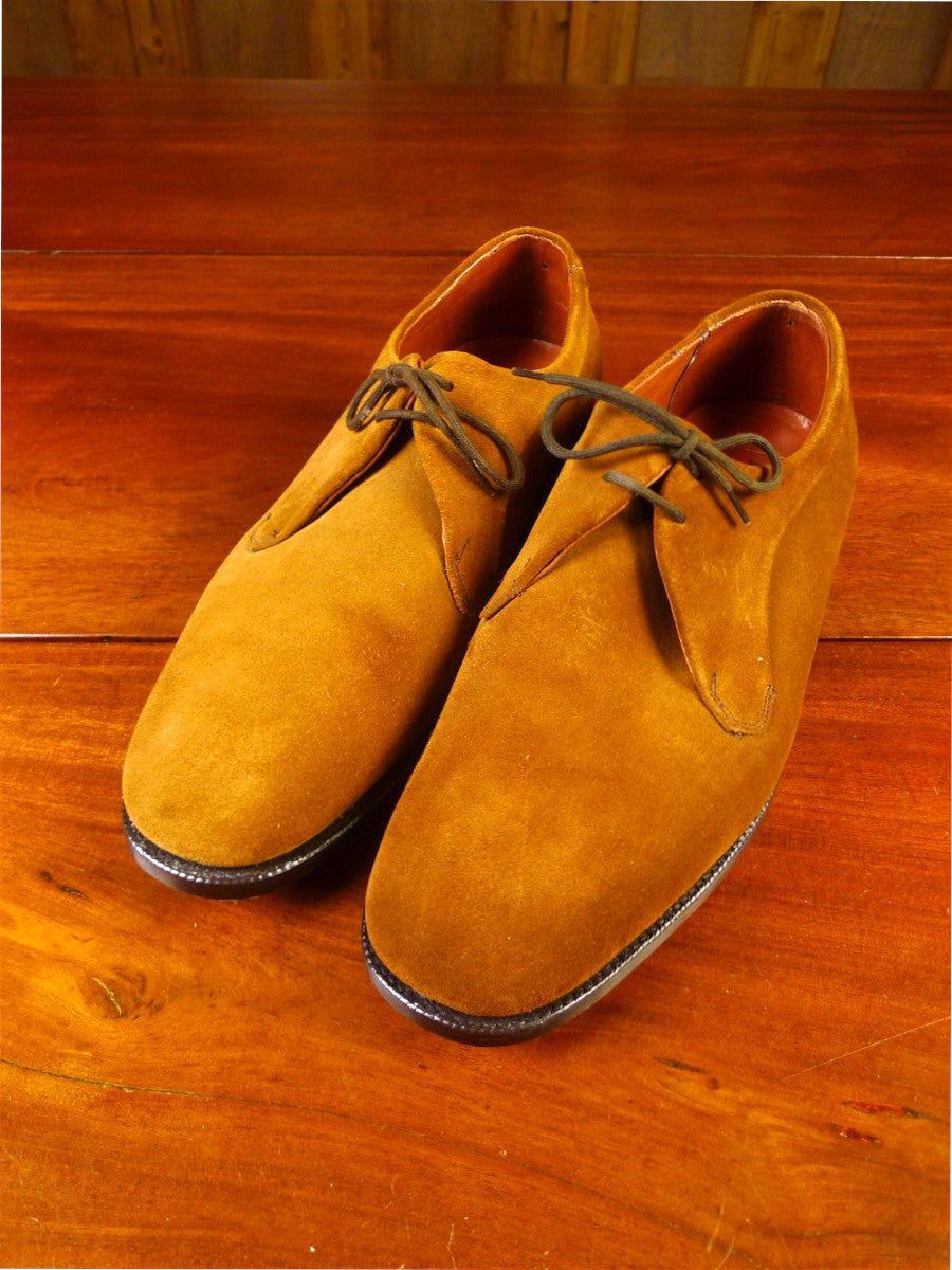 25/0307 new (seconds) barker brown suede derby shoe uk 7 f