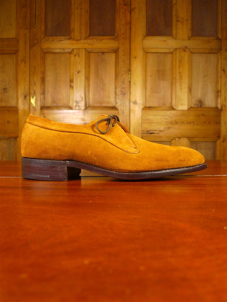 25/0307 new (seconds) barker brown suede derby shoe uk 7 f
