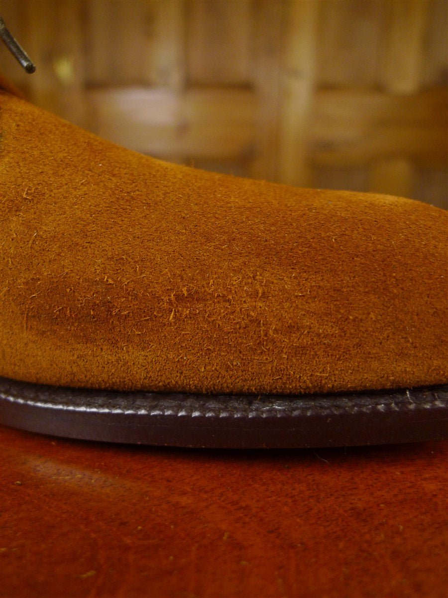 25/0307 new (seconds) barker brown suede derby shoe uk 7 f