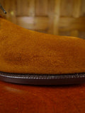 25/0307 new (seconds) barker brown suede derby shoe uk 7 f