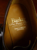 25/0264a barker new (seconds) brown toe cap leather oxford shoe uk 6.5f