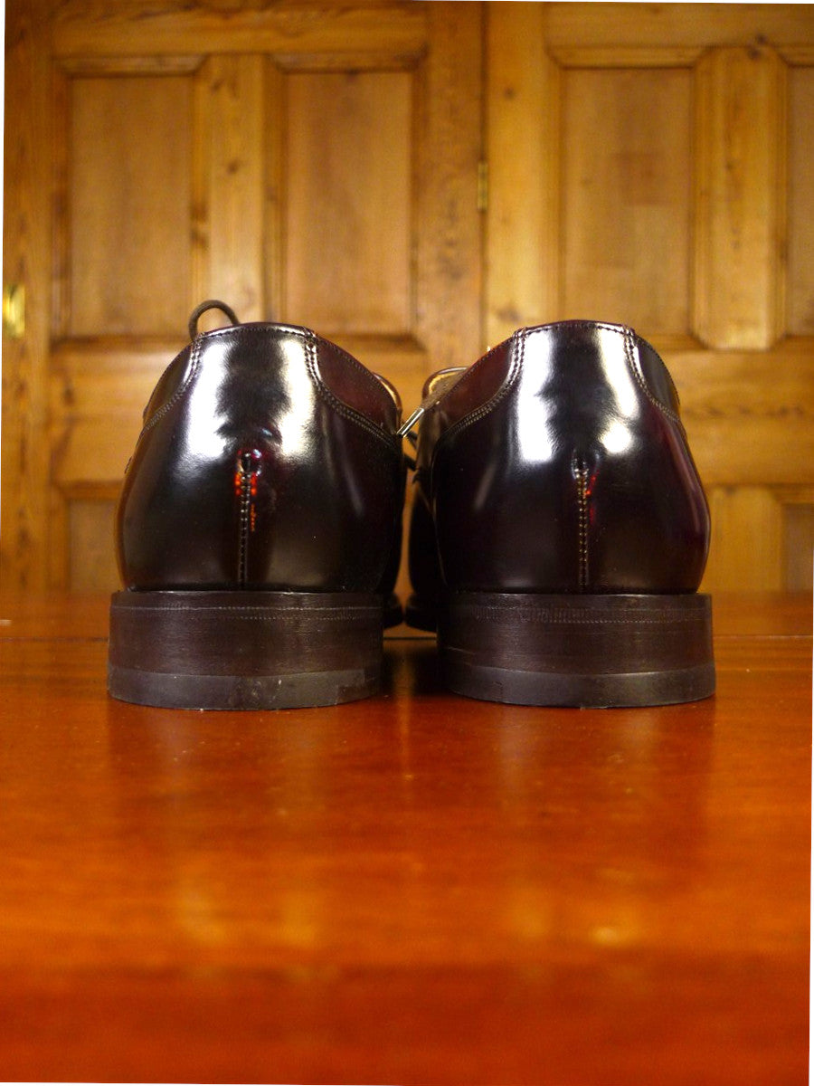 25/0264a barker new (seconds) brown toe cap leather oxford shoe uk 6.5f