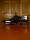 25/0264a barker new (seconds) brown toe cap leather oxford shoe uk 6.5f