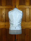 25/0284 redwood & feller 2008 bespoke baby blue d/b worsted morning waistcoat 38