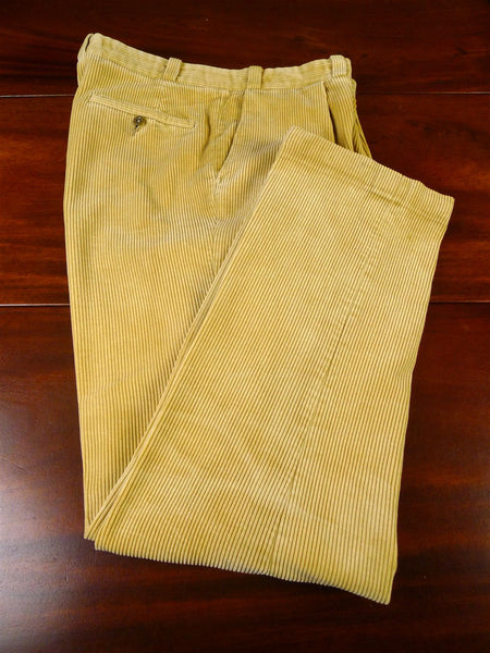 25/0274 excellent bedford riding tan beige corduroy trouser 36