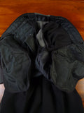 25/0303 vintage pakeman black barathea wool evening trouser 35-38