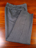 25/0300 redwood & feller 2008 savile row bespoke 'cashmere stripe' worsted morning trouser 36