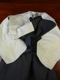25/0300 redwood & feller 2008 savile row bespoke 'cashmere stripe' worsted morning trouser 36