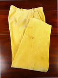 25/0286 hayward savile row bespoke gold heavyweight corduroy trouser 35-37