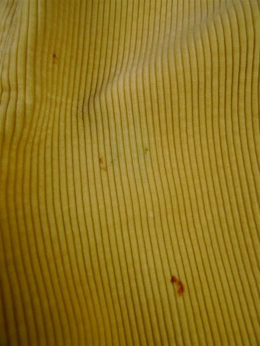 25/0286 hayward savile row bespoke gold heavyweight corduroy trouser 35-37