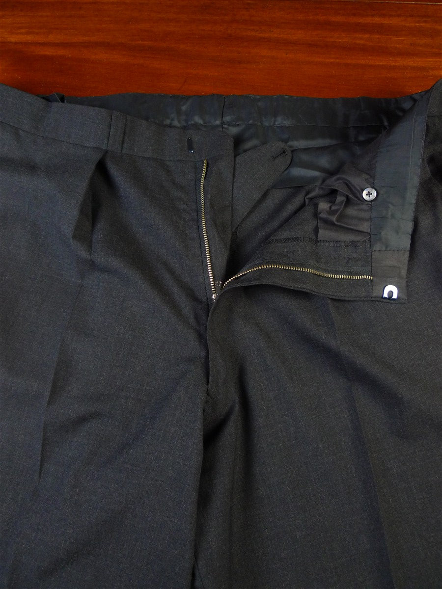25/0299 immaculate 1998 kilgour french & stanbury savile row bespoke grey worsted trouser 44