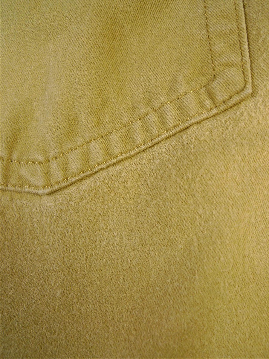 25/0287 pakeman catto carter tan beige cotton chino jean trouser 39